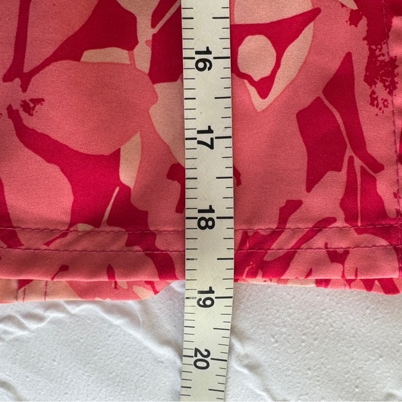 RIpSkirt Hawaii Orange and Red Wrap Skirt Size Medium - Picture 7 of 7